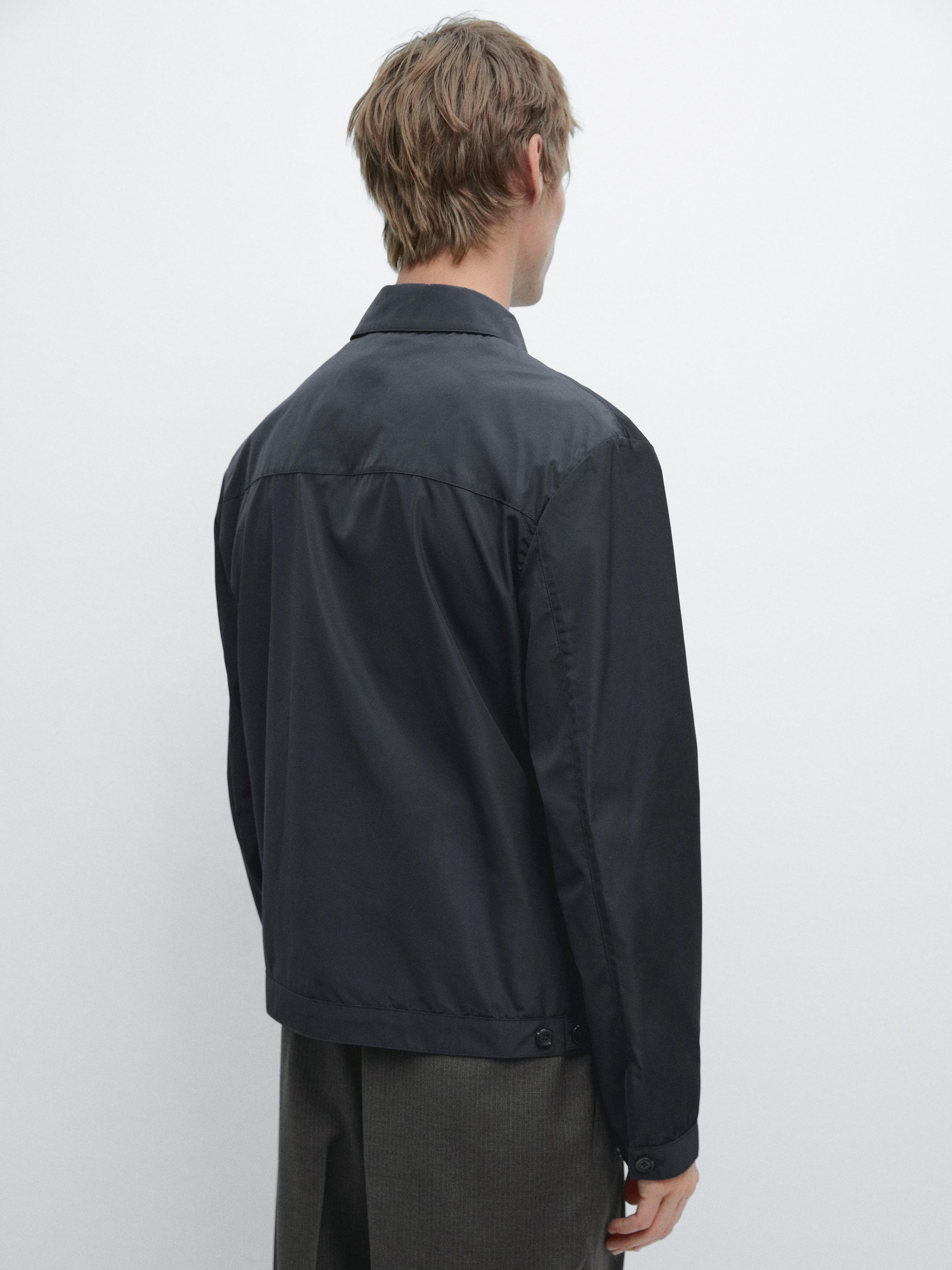 Veste courte en tissu technique